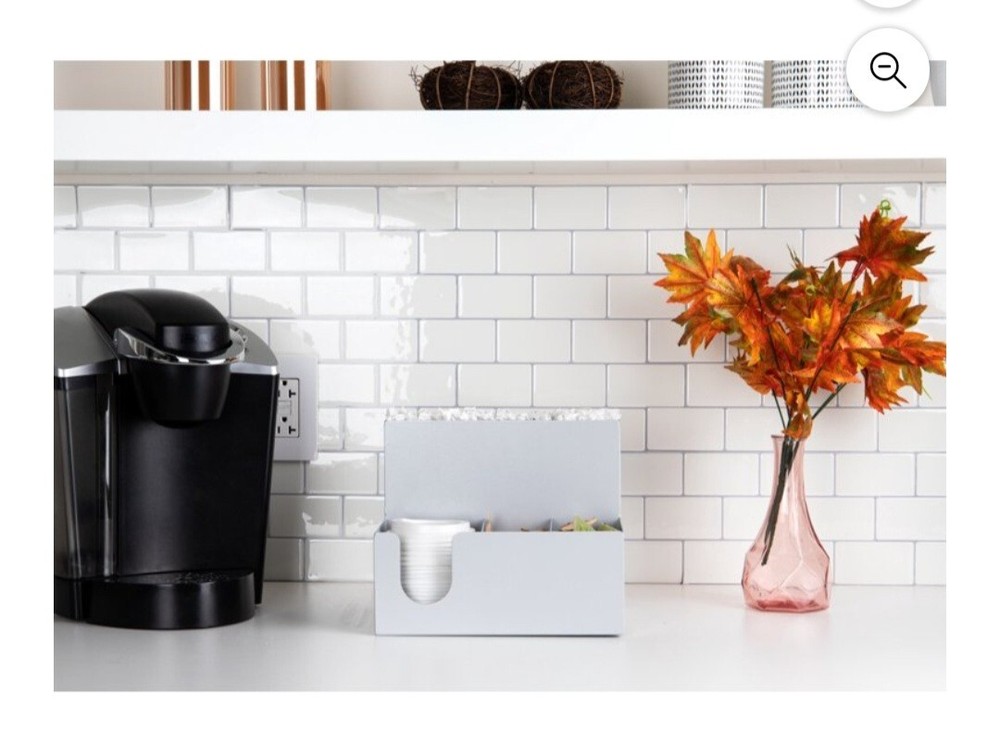 Mind Reader Straw and Condiment Holder 887530048692