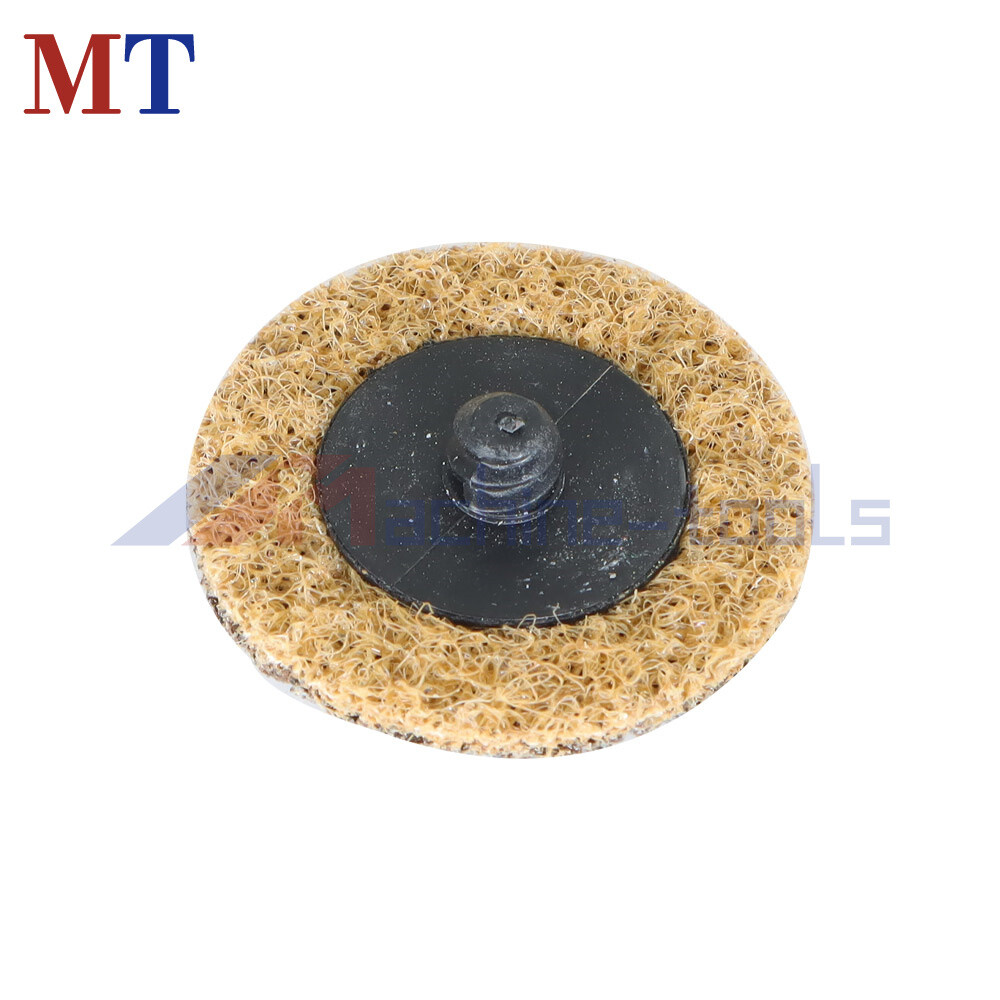 50 Pack Coarse Surface Conditioning Discs 2" Roll Lock Die Grinder Sanding Pads