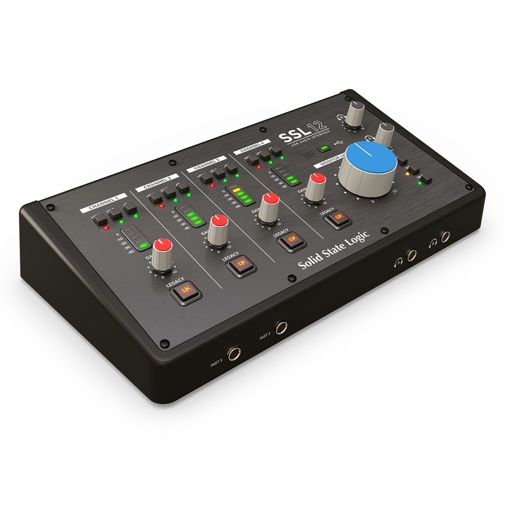 Solid State Logic SSL 12 USB Audio Interface (Demo/Open Box)