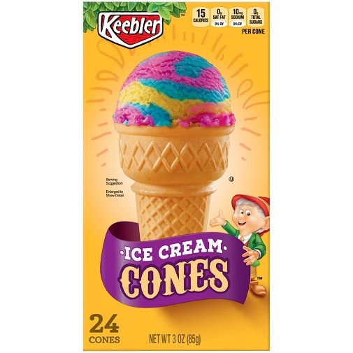 Keebler Ice Cream Sundae Cup Cones