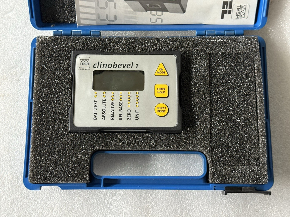 Digital Clinometer - Clinobevel 1 Tesa