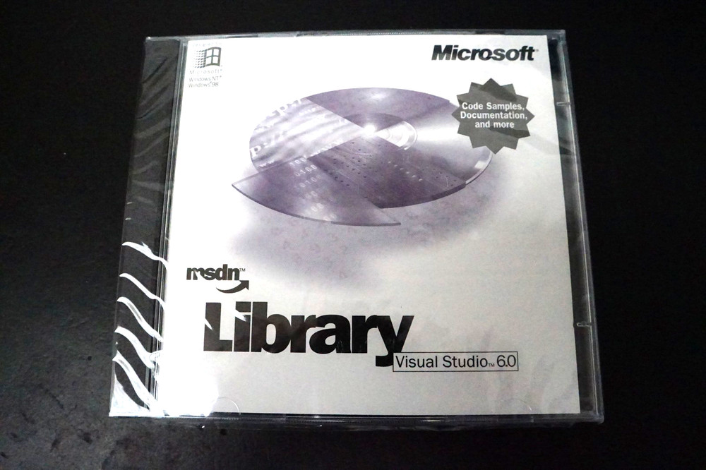 Microsoft  Developer Library for Visual Studio Professional 6.0 PRO 6 NEW SEALED
