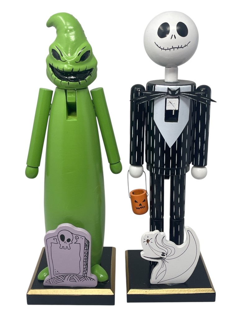 Nightmare Before Christmas Jack Skellington & Oogie Boogie Nutcracker Bundle 12”