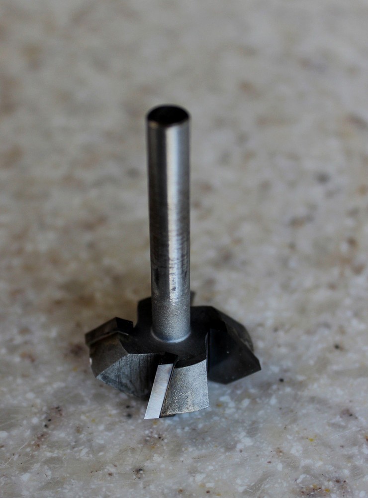 Tungsten Carbide Bonsai Carving Power Drill or Rotary Tool Bit - Triangular Tip