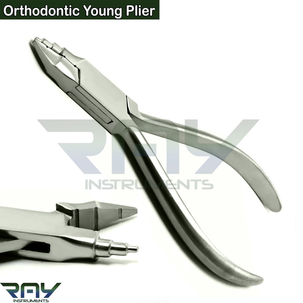 Orthodontic Young Plier Denatl Tooth Braces Wire Bending Loop Forming Instrument