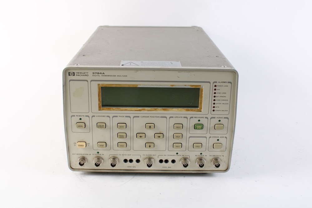 HP Hewlett Packard / Agilent / Keysight 3784A Digital Transmission Analyzer