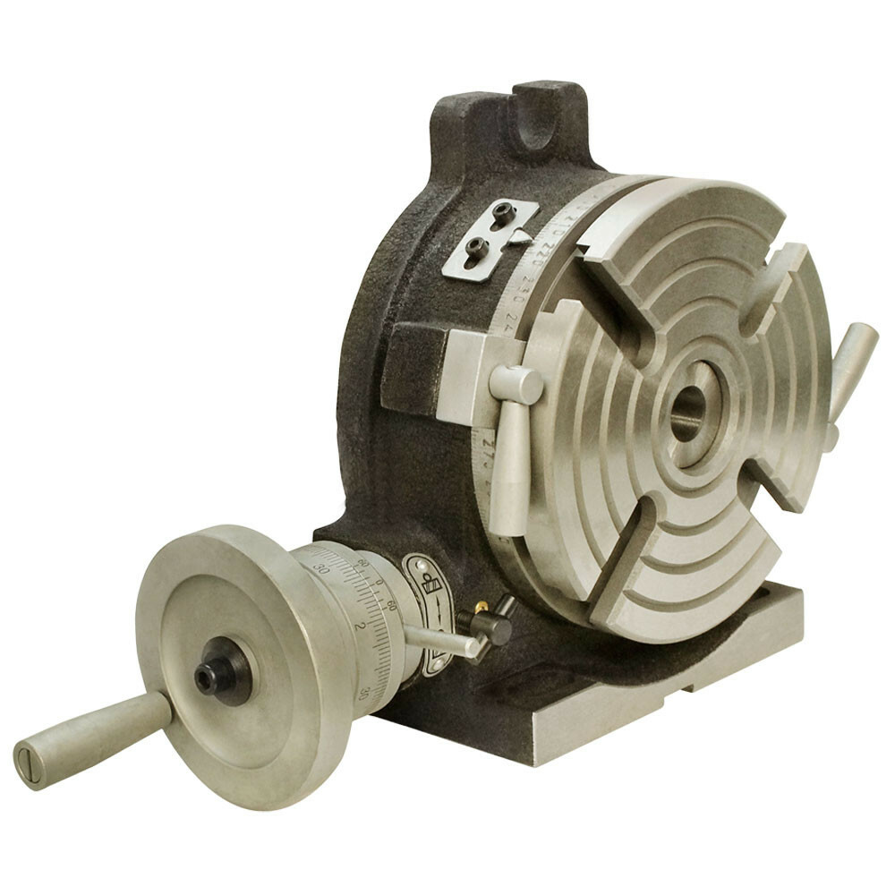 6" PRECISION QUALITY HV ROTARY TABLE HORIZONTAL VERTICAL Milling Drilling