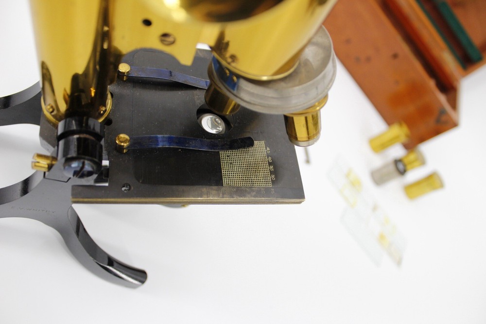 Col. E.V. Whitby’s Boxed Microscope by J.Swift & Son