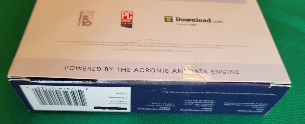Acronis True Image 2016 #1 Backup Solution, NEW! PC Windows 10 8 7 XP, Mac OSX