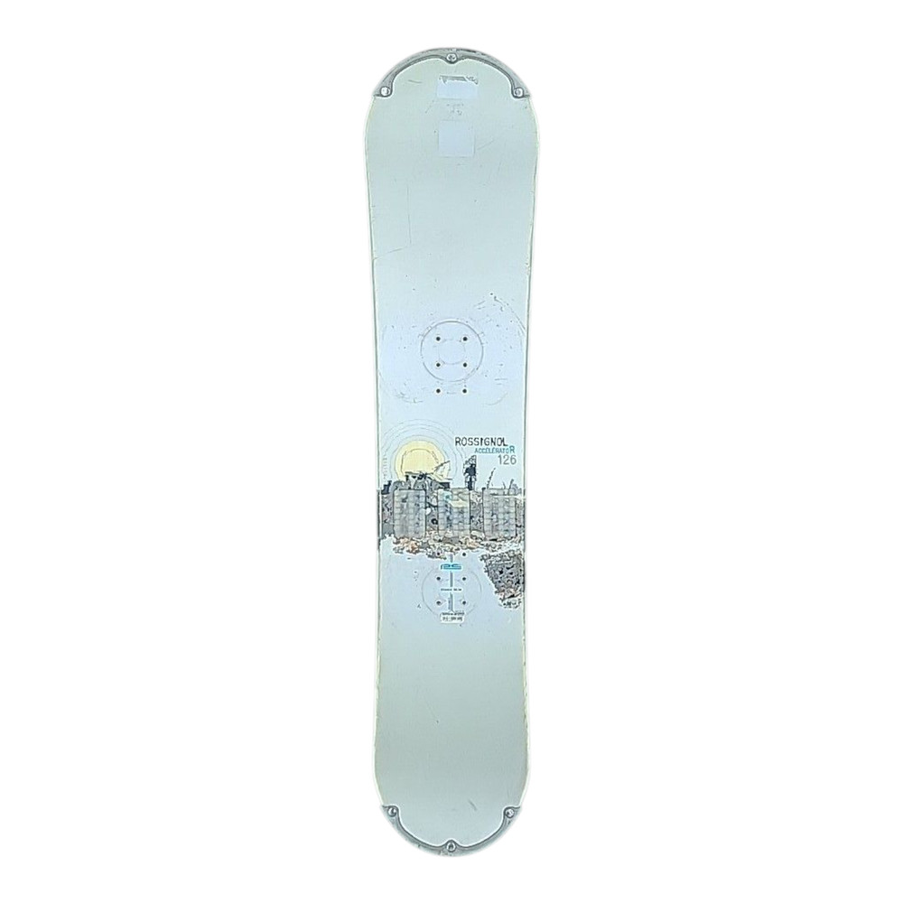 Rossignol Accelerator Blank Snowboard 126 cm Gray