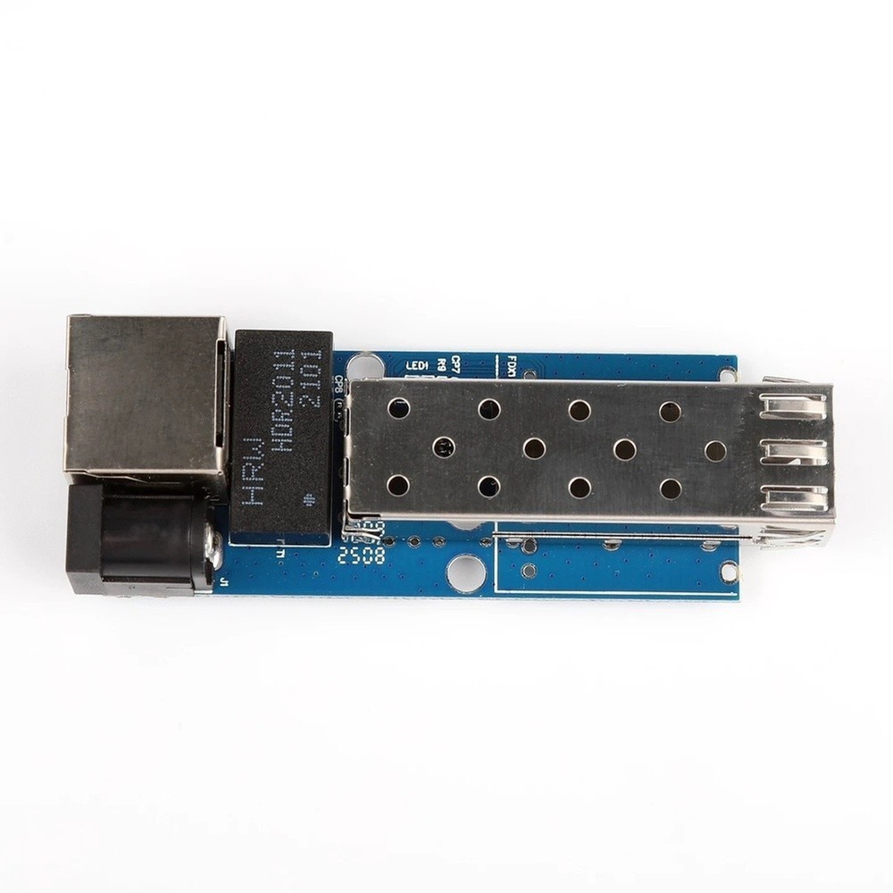 Gigabit SFP Transceiver Board LC Port Single Dual Mode 1Gbps 5V 2A Input
