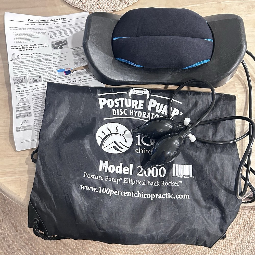 Posture Pump 2000 Back Pump Elliptical Back Rocker