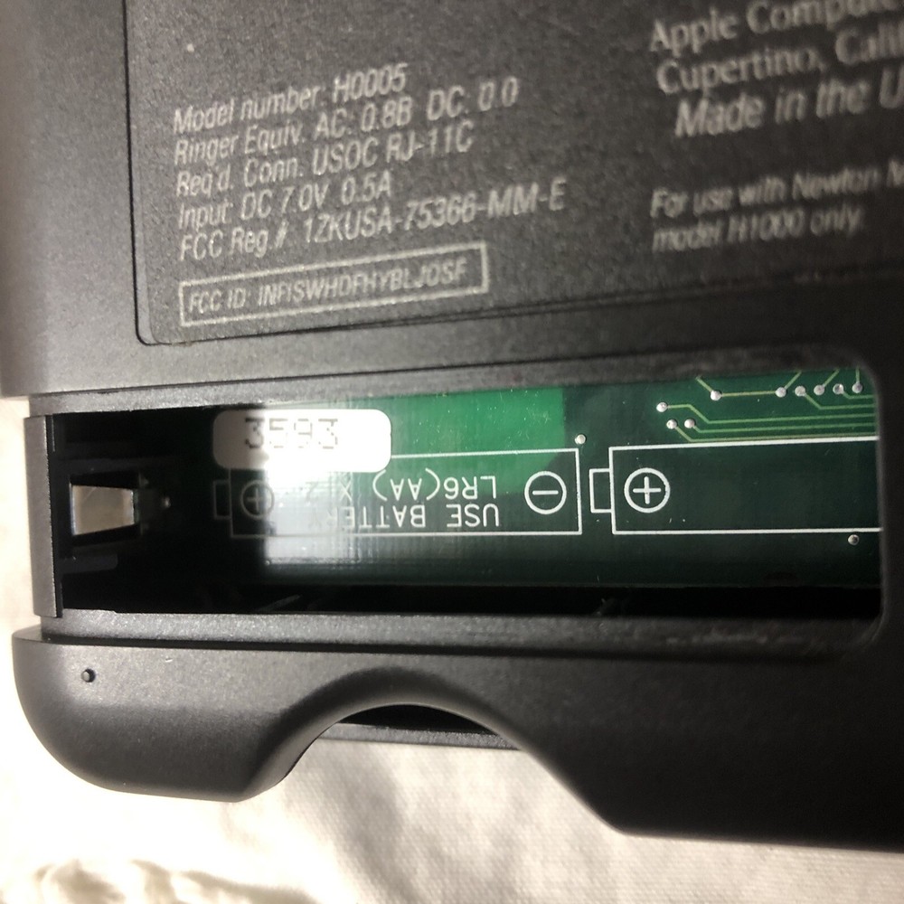APPLE Newton Fax Modem 1993 MH0005 X 2 Untested *See Note*