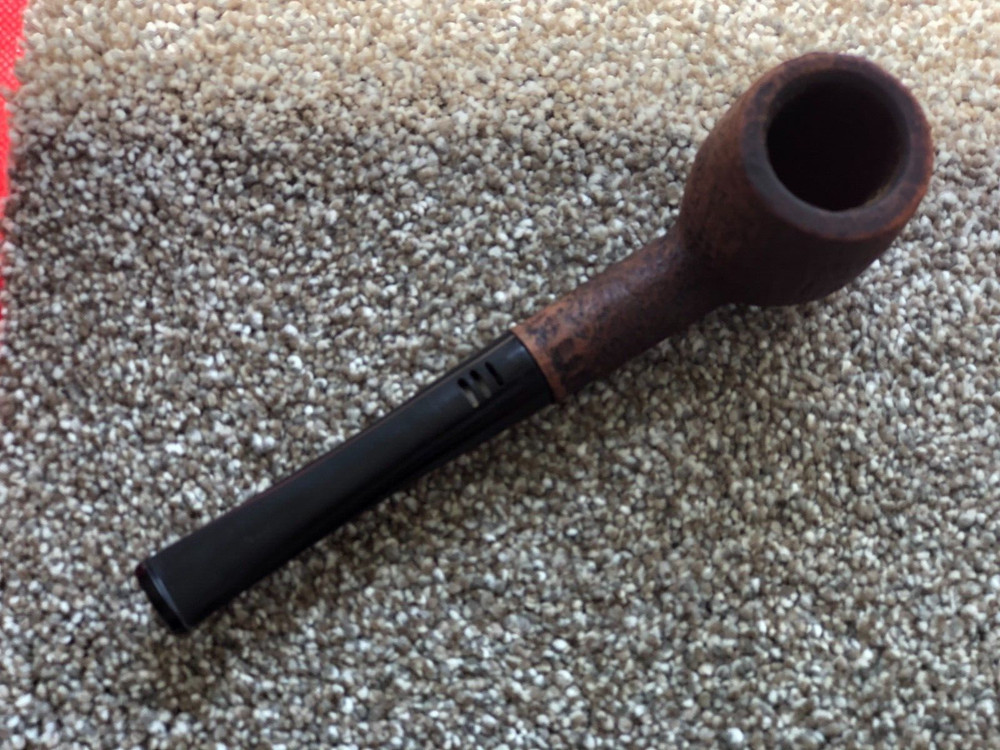 Carey Magic Inch Billiard Blast Briar Pipe 80’s