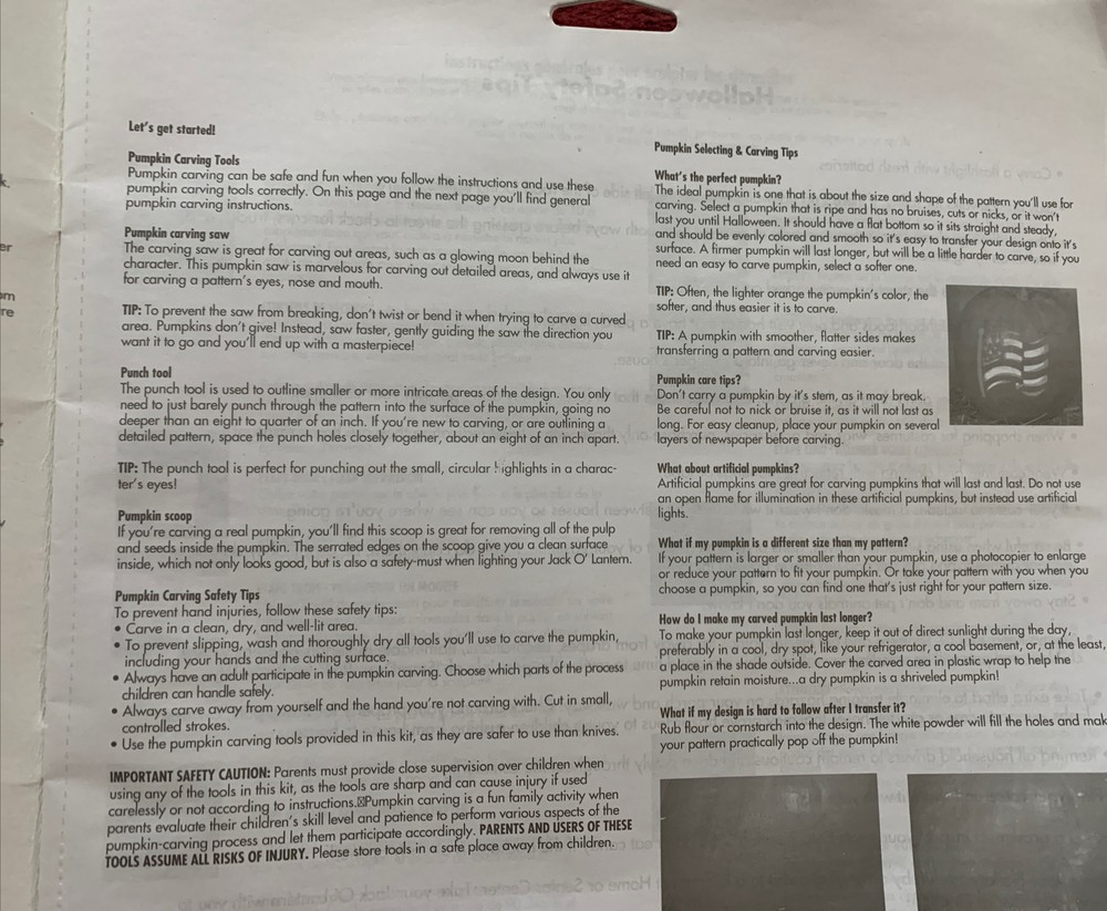 Spider-Man Pumpkin Masters - small tools carving kit 15pc