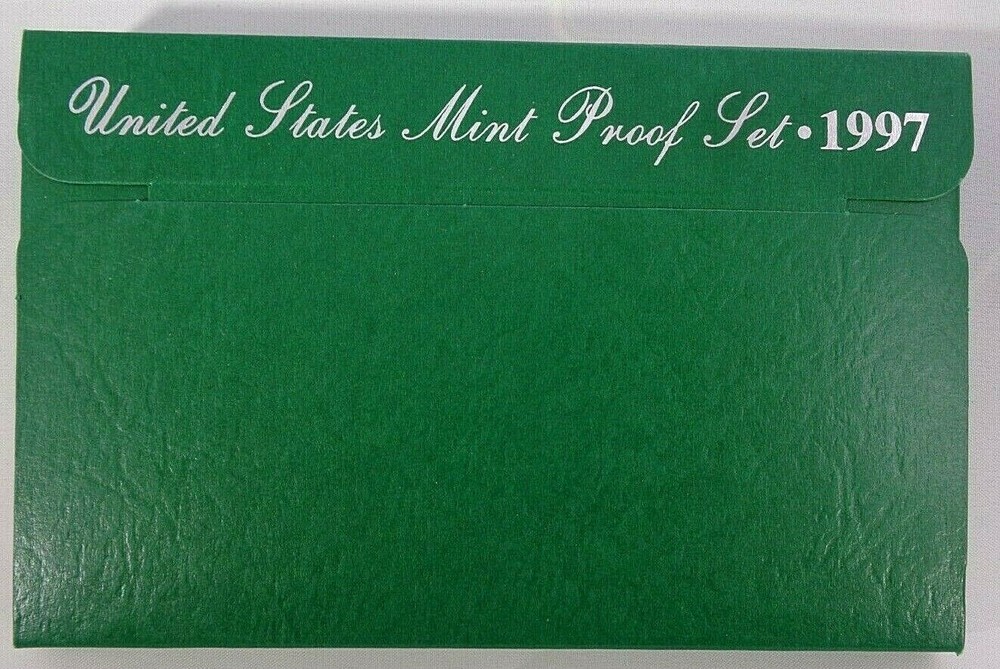 1997- S US Mint Proof Set With Box And COA