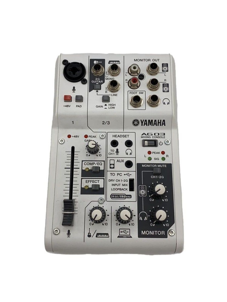 YAMAHA AG03 MIXER Used