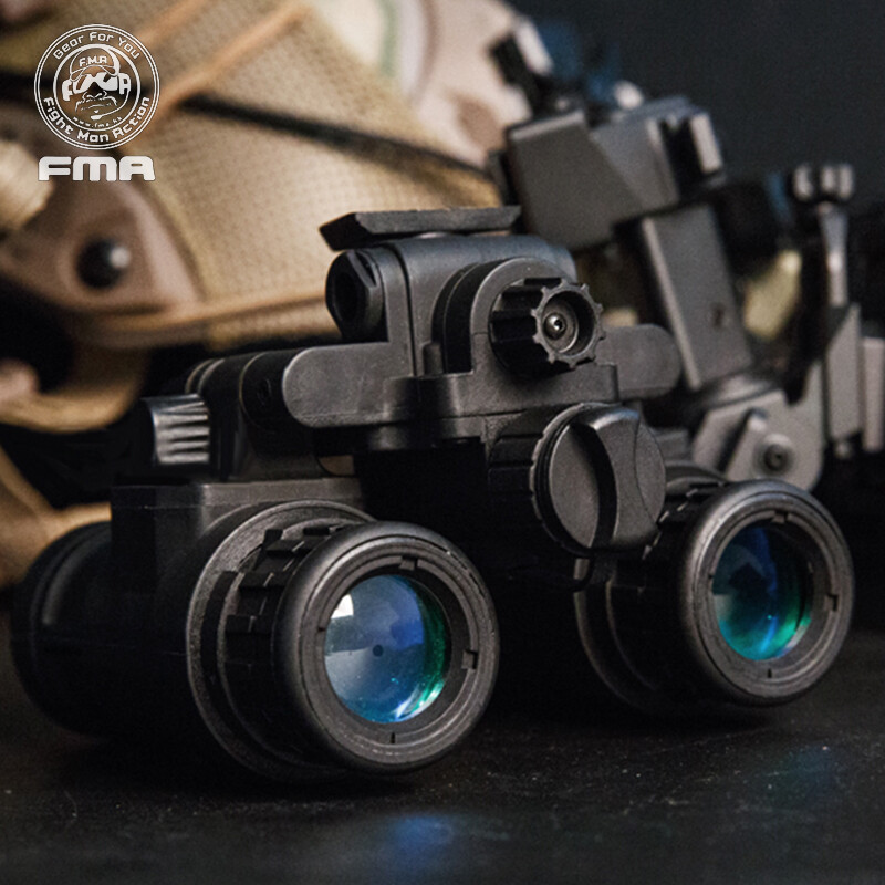 FMA Tactical Night Vision NVG PVS31 Dummy With Light Function Binocular Helmet