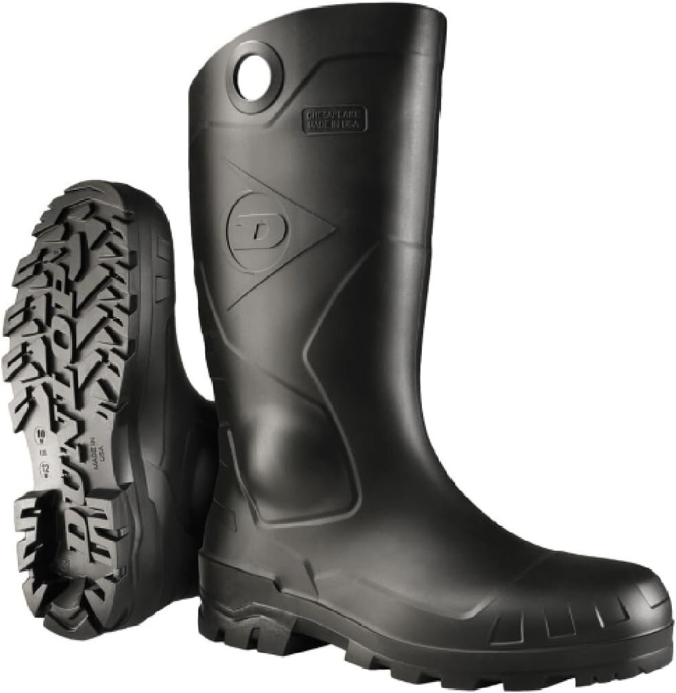 DUNLOP Protective Footwear, Chesapeake plain toe Black Amazon, 100%...