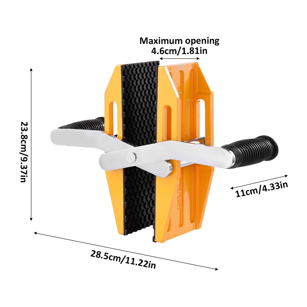2Pcs Double Hand & Granite Carrying Clamps