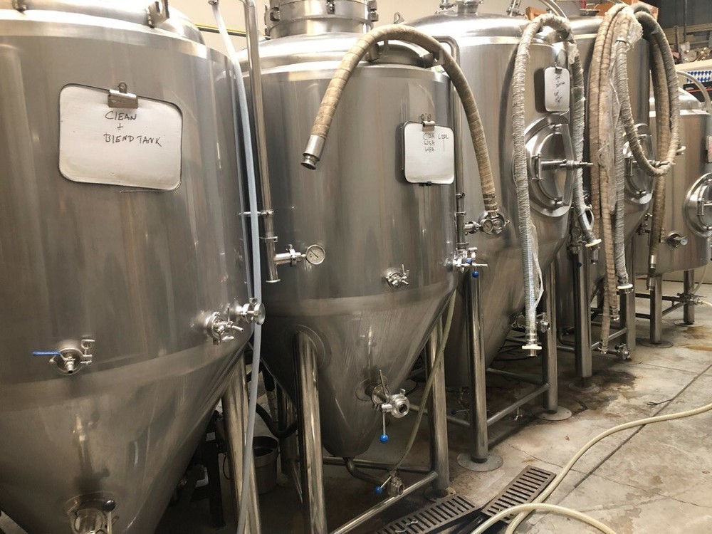 5 bbl brewery fermentor jacketed