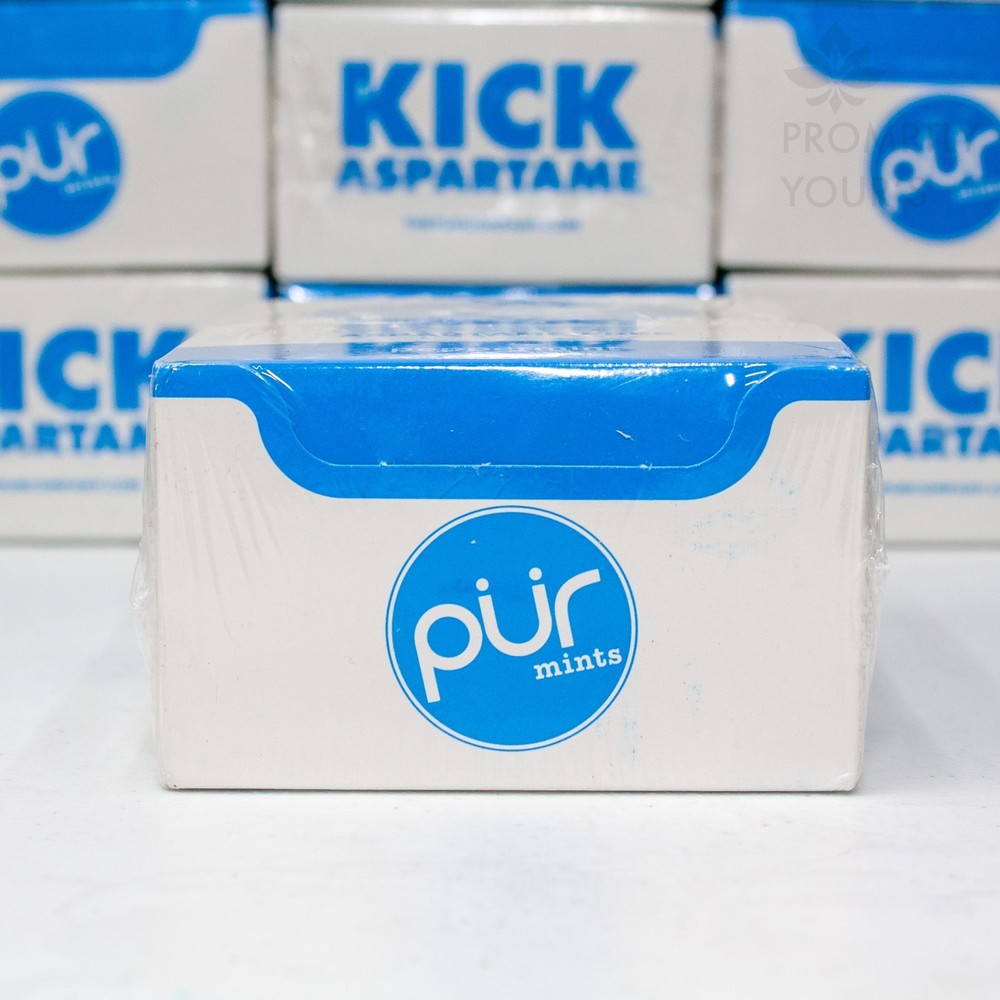 PUR Mints - Peppermint - Sugar-Free, 12-Pack