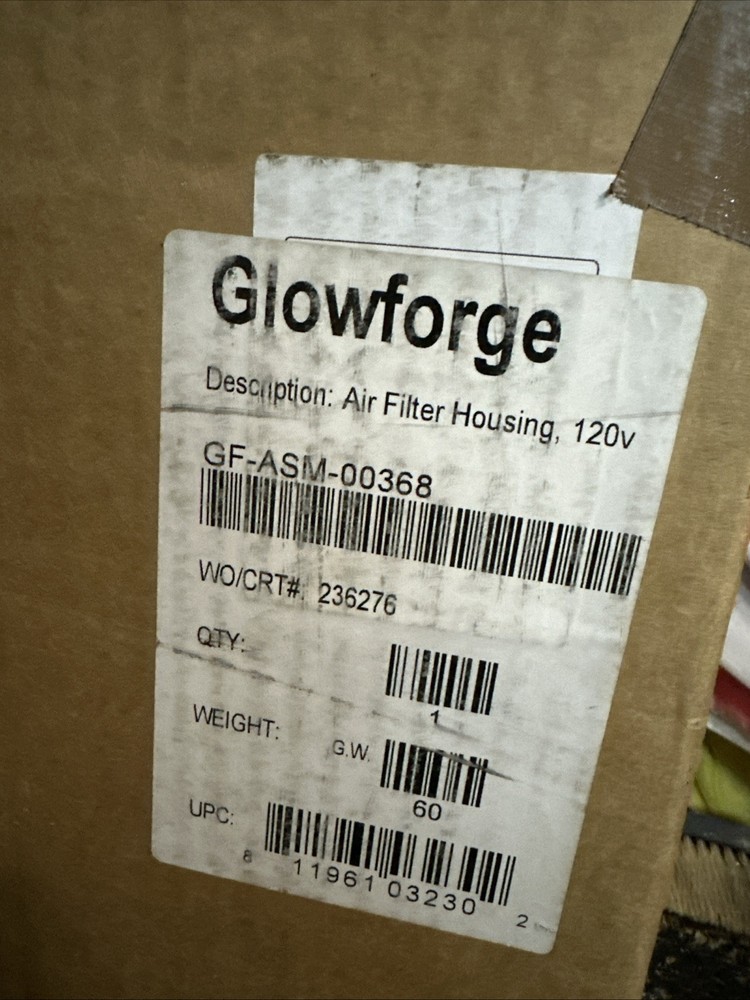 Original Glowforge GFAF-100 Air Filter for Engraving Machine