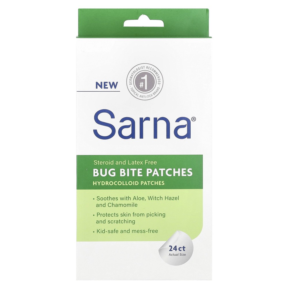 Bug Bite Patches, 24 Count