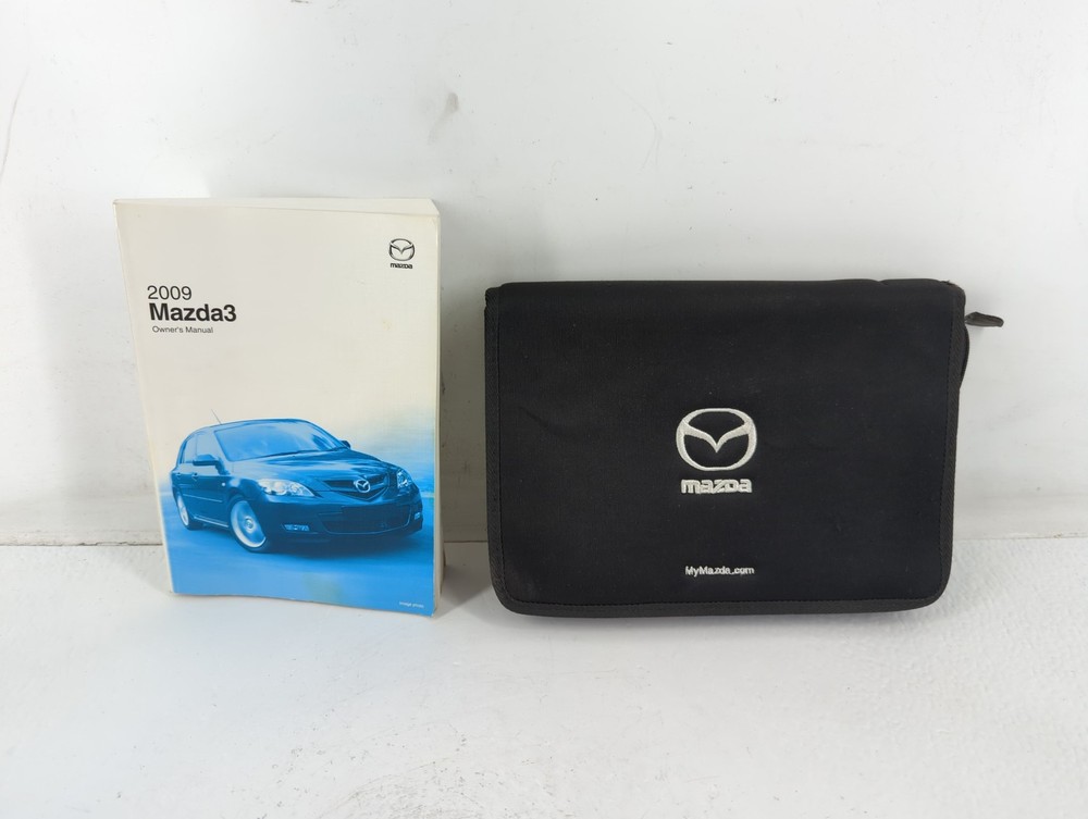 2009 Mazda 3 Owners Manual Book Guide THZZA