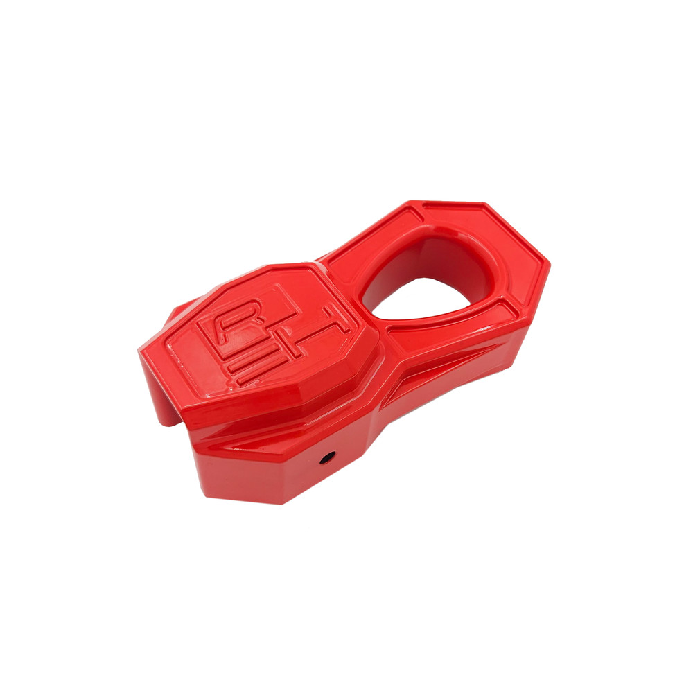 Winch Shackle - Hook - BILLET (Royal Hooks) RED