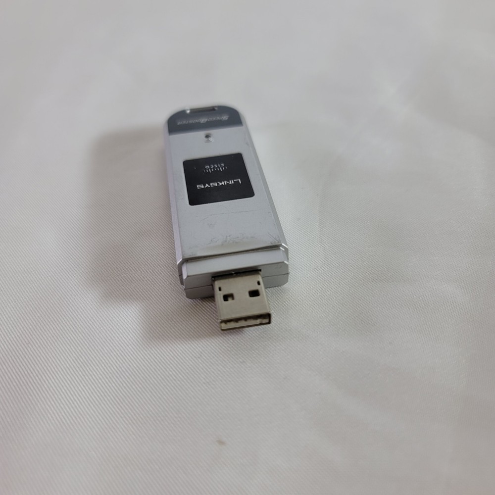 CISCO LINKSYS WIRELESS USB NETWORK ADAPTER WITH SPEEDBOOSTER!
