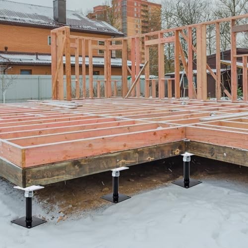 Pack Adjustable Floor Jack Post, 6’’-9’’ Height Range, House Floor Jacks Post 2