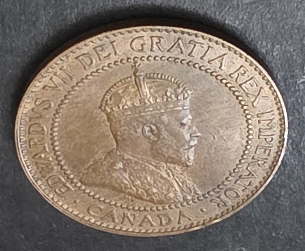 •1910•CANADA•ONE CENT•