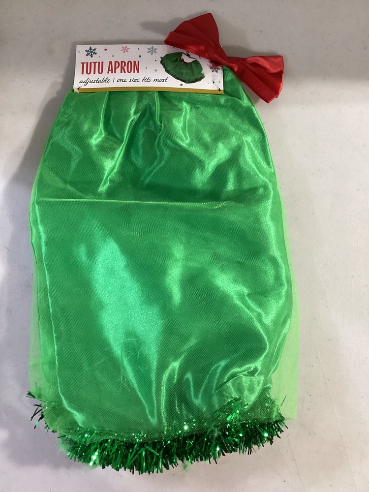Bulleye Playground Green Tutu Apron
