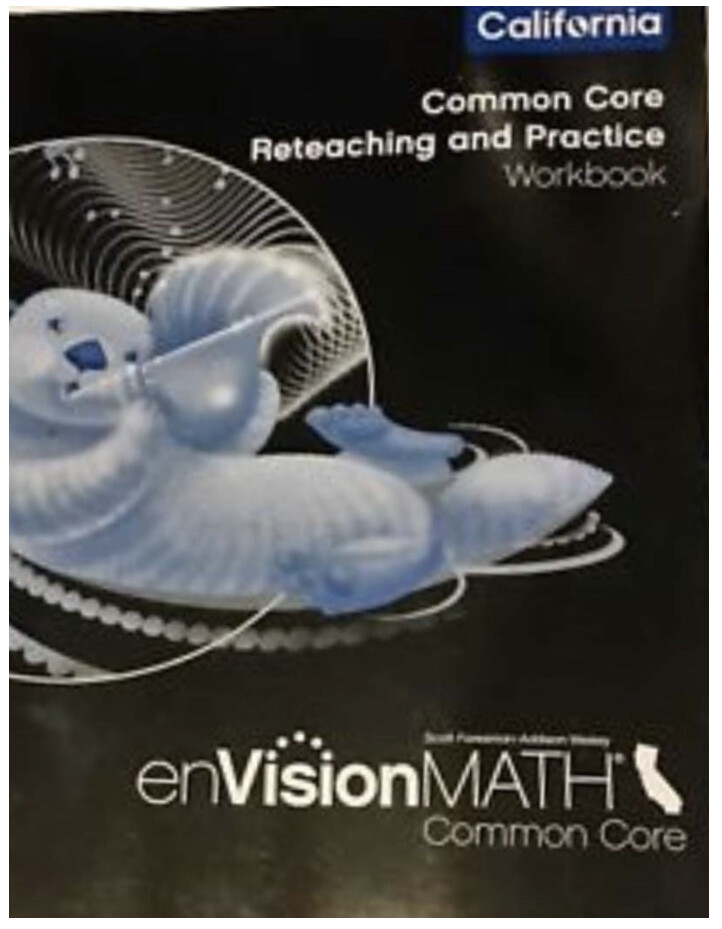 enVision Math Grade 3 CA Common Core Reteaching Practice Workbook Pearson Savvas