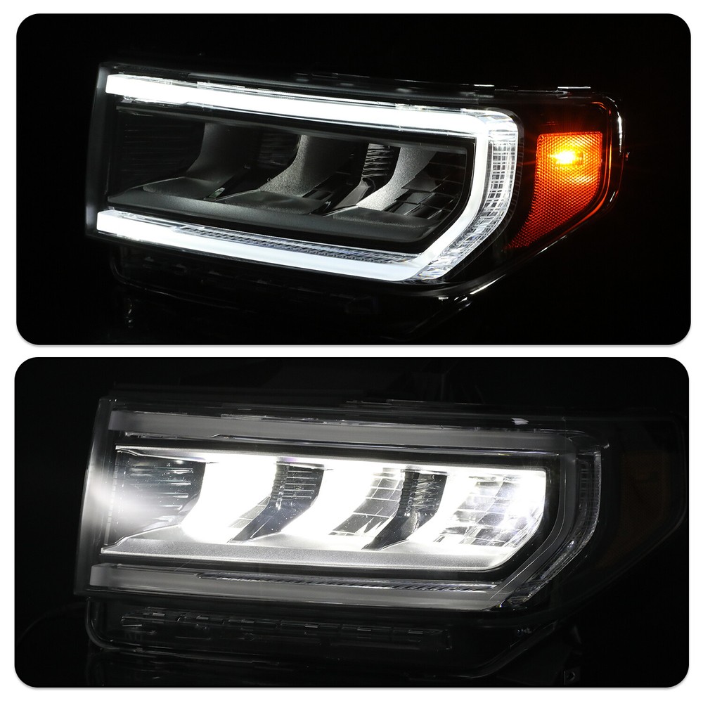 Pair Headlights Headlamps Assembly For 2020-2023 GMC Acadia Left&Right Side