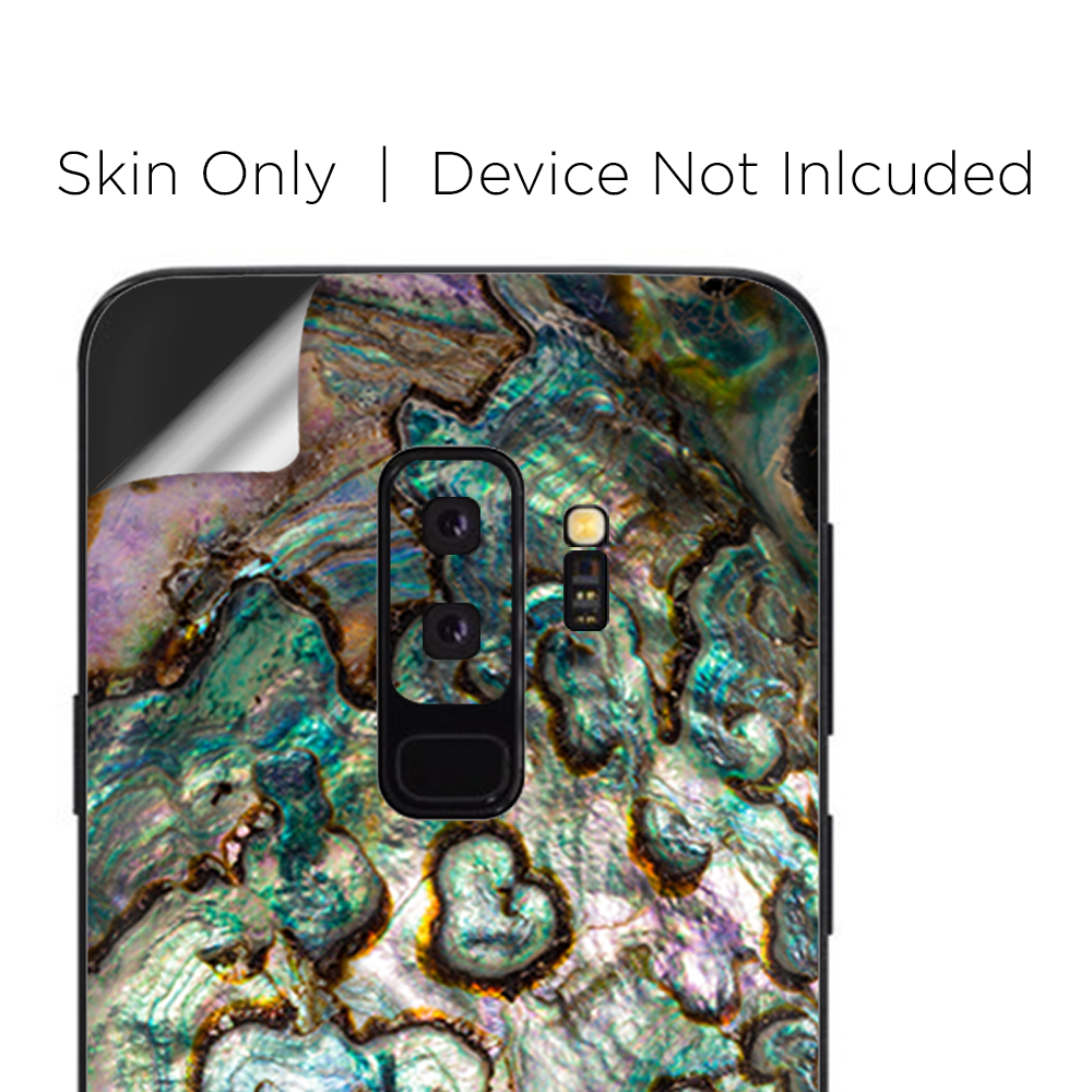 Samsung Galaxy S9 Plus Skins Decals - Abalone Shell Gold underwater