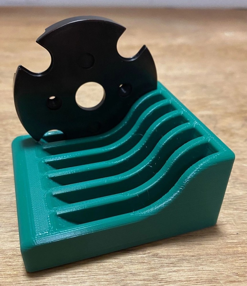 Shell Plate Holder for RCBS 4x4 Reloading Press Benchtop Rack Holds 6