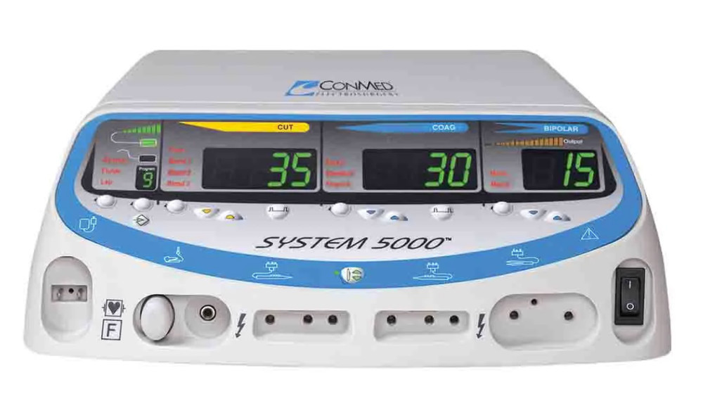 Conmed System 5000 Electrosugical system with rolling cart