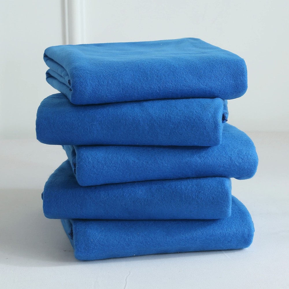 Fleece Throw Blanket Bulk Fleece Blankets Solid Lightweight Warm Soft Cozy Pe...