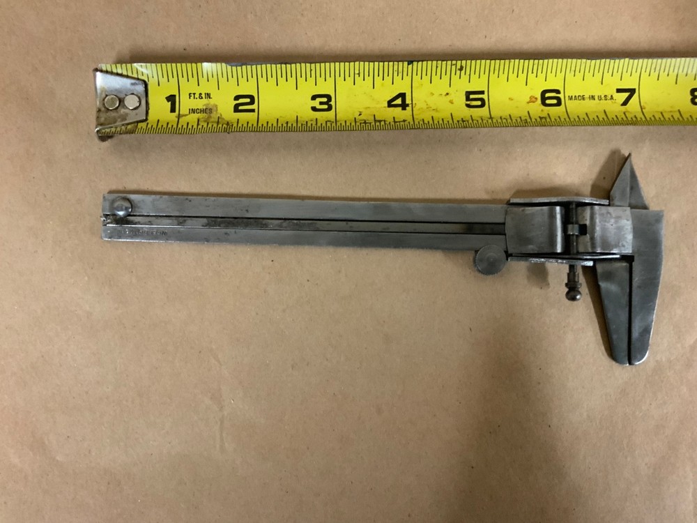 vintage verier caliper 5 inch