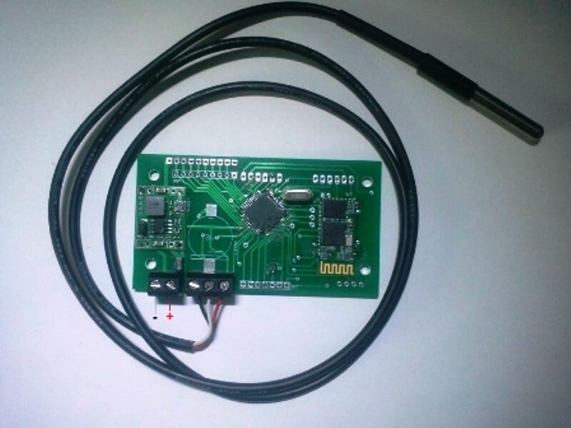 Bluetooth temperature logger