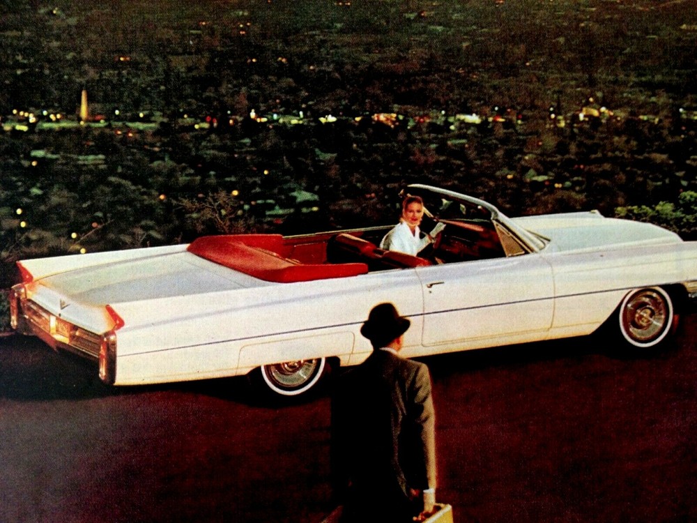 1963 Cadillac Convertible Print Ad
