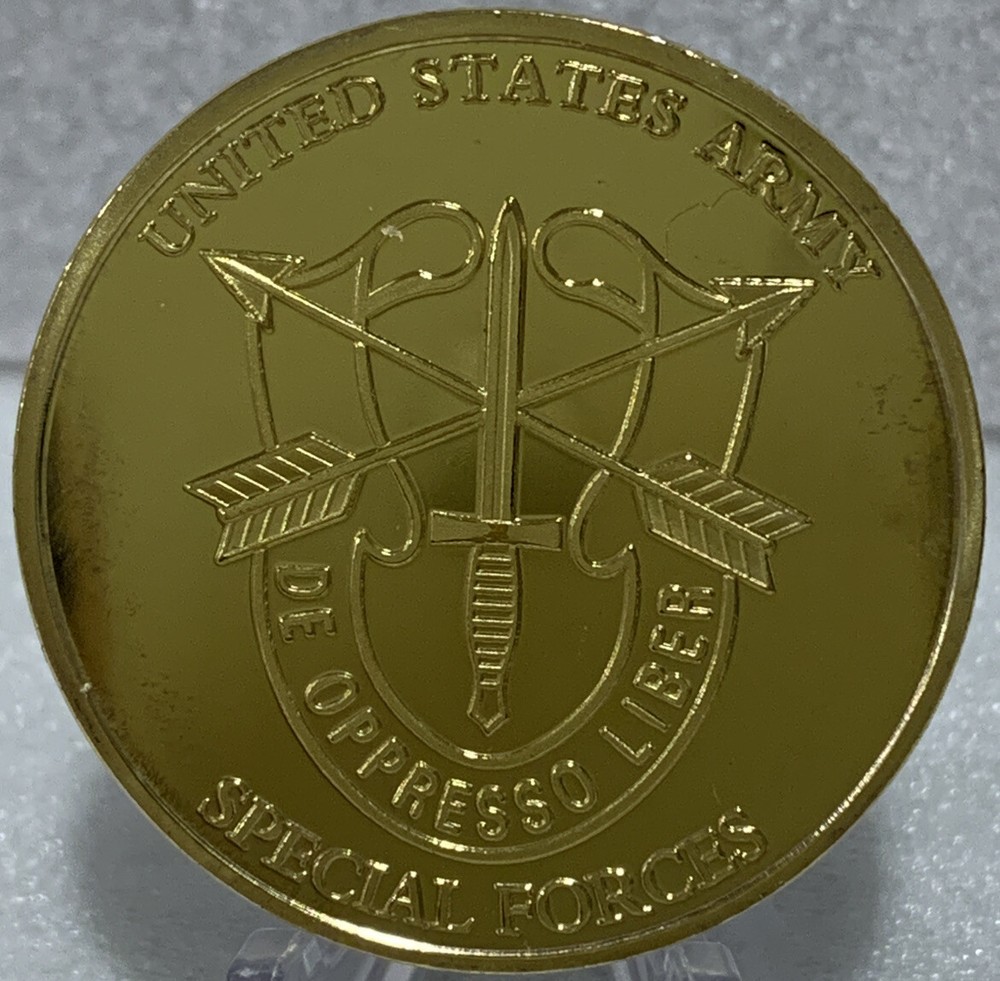 * US Army Special Forces Command Military Army Challenge Coin