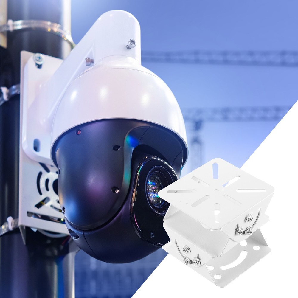 1 Pack Security Camera Joint Mount 3.9" 3-Axis Bracket Steel