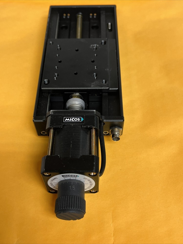 Micos 6230-5-100 VT-80 Linear Translation Stage , Low Cost Motorized Positioner