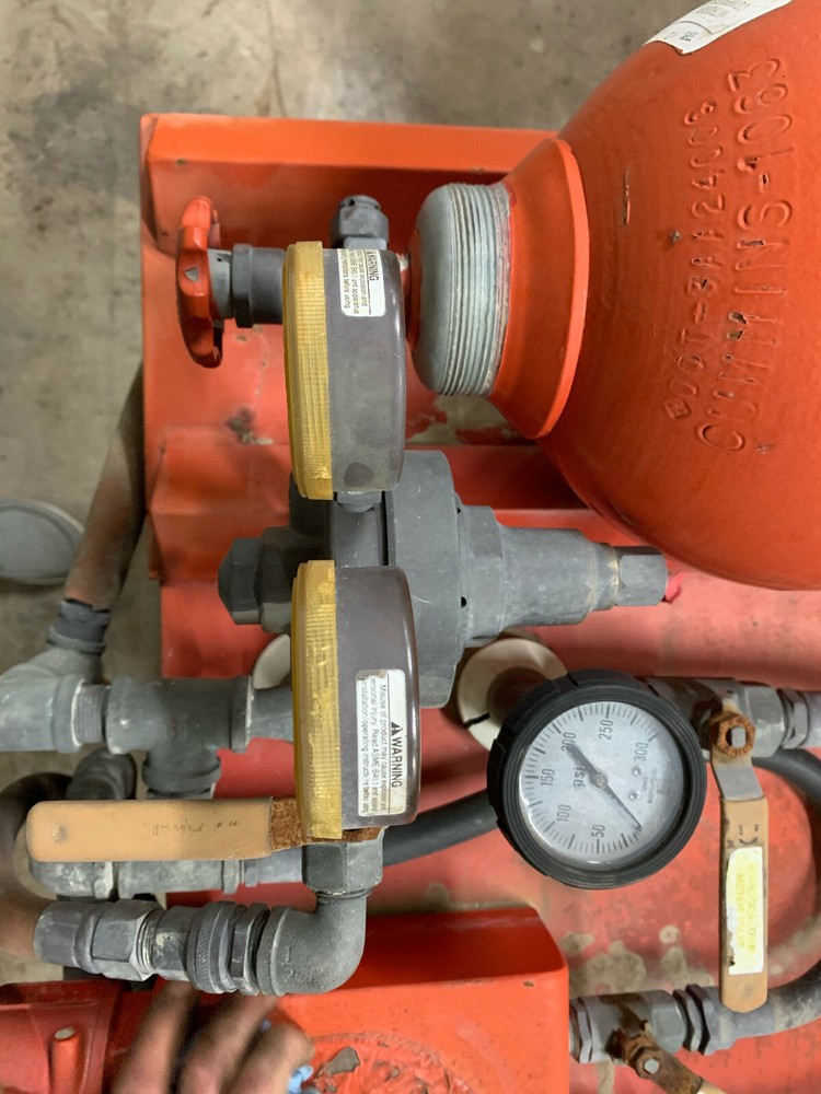 Cummins Industries Fire Pump with Wisconsin Diesel Engine