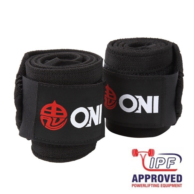 ONI 鬼 wrist wraps XX 70cm(IPF approved)
