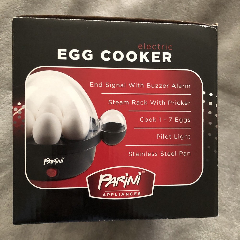 Parini Electric Egg Cooker Perfect for Hard Boiled Eggs Deviled Eggs