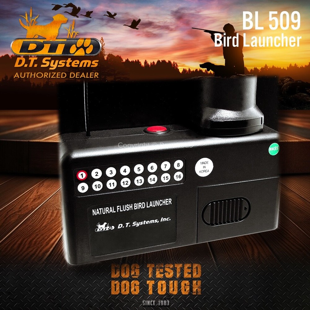 DT Systems BL 509 Small Bird Launcher System for Quail & Pigeon with Transmitter